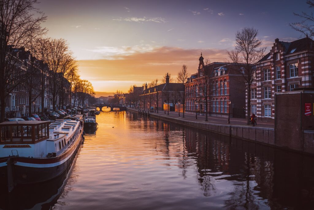 nieuwe keizersgracht richting amstel