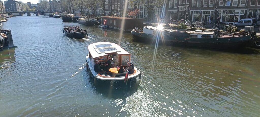 Borrelboot route Oude Waal