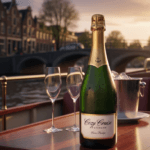 champagne op boot