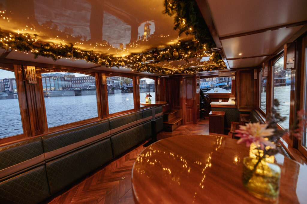 Roos interieur kerst