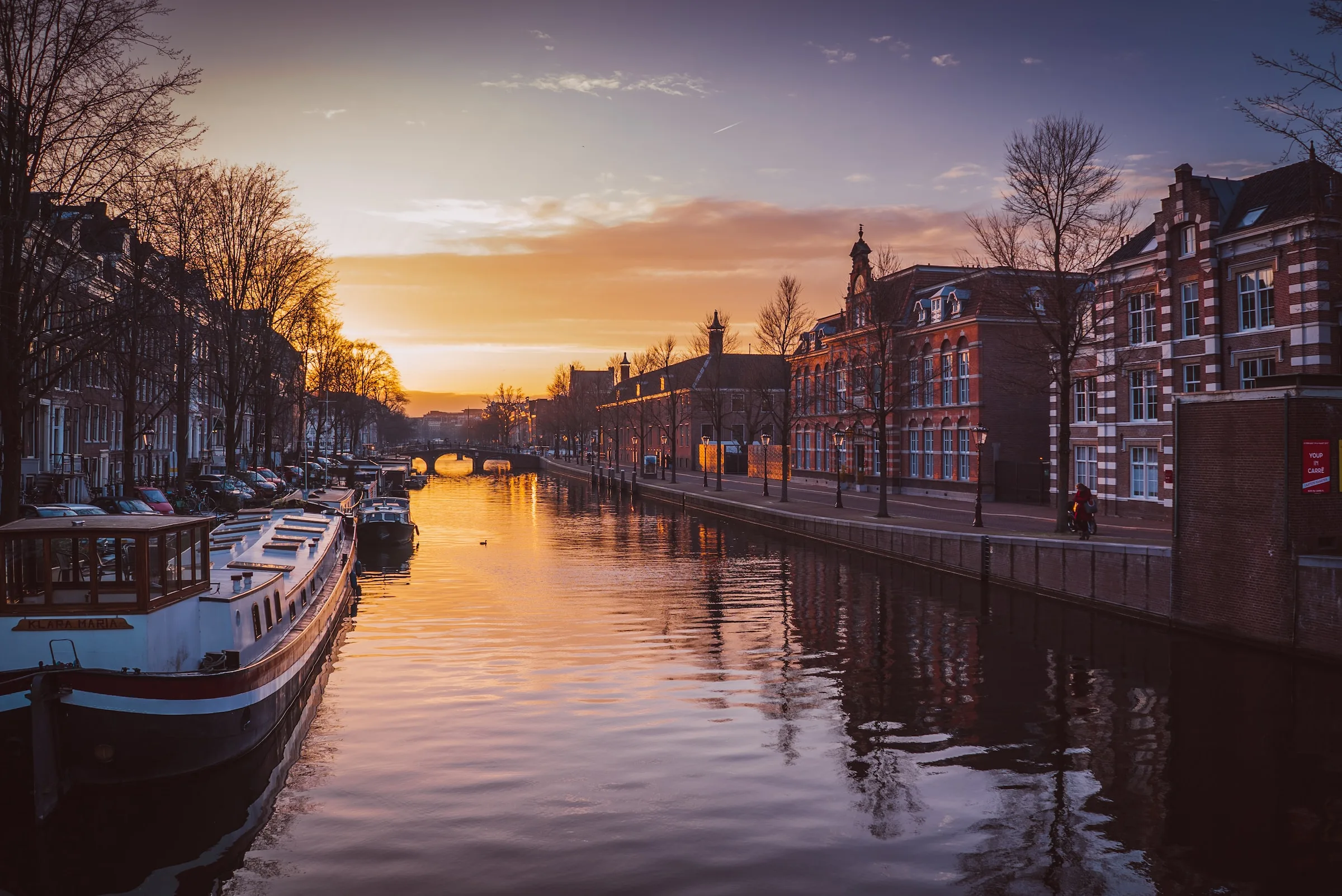 nieuwe keizersgracht richting amstel